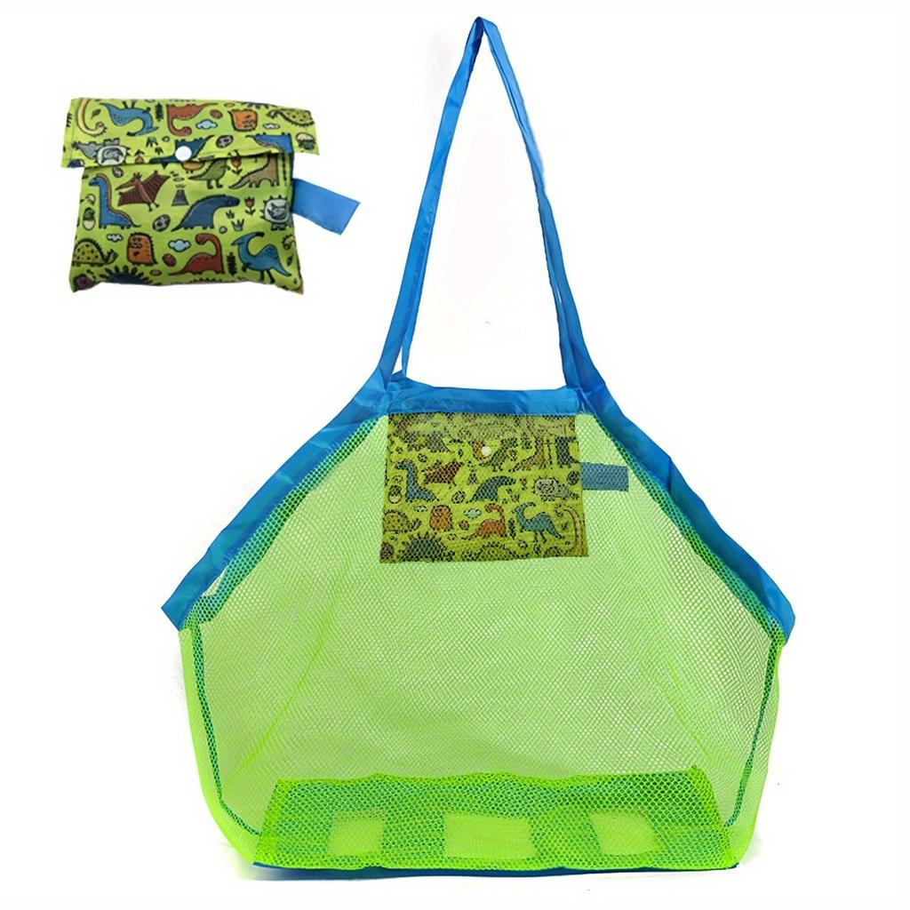 Children Sand Away Protable Mesh Bag Kids Bath Toys Storage Bags Swimming Large Beach Bag for Towels Women Cosmetic Makeup Bag