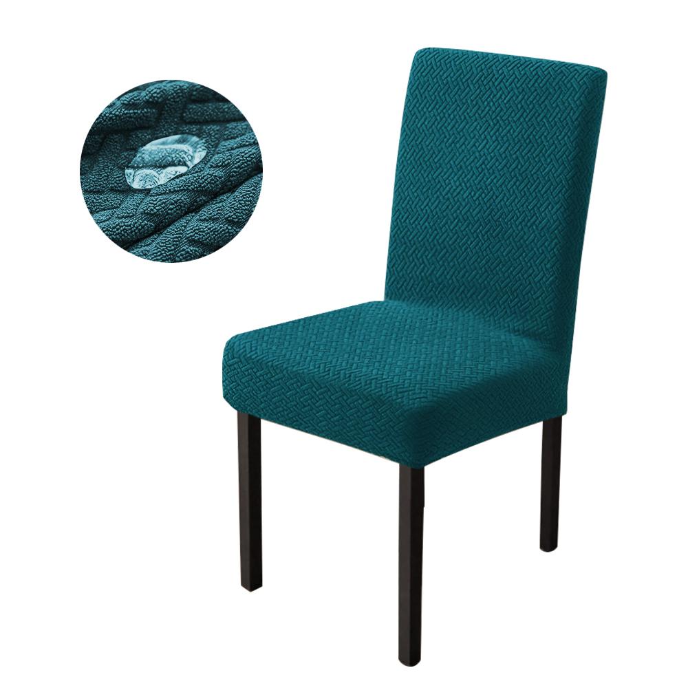 Universal Stretch Chair Cover With Back For Wedding Dining Room Home Furniture Seat Protector