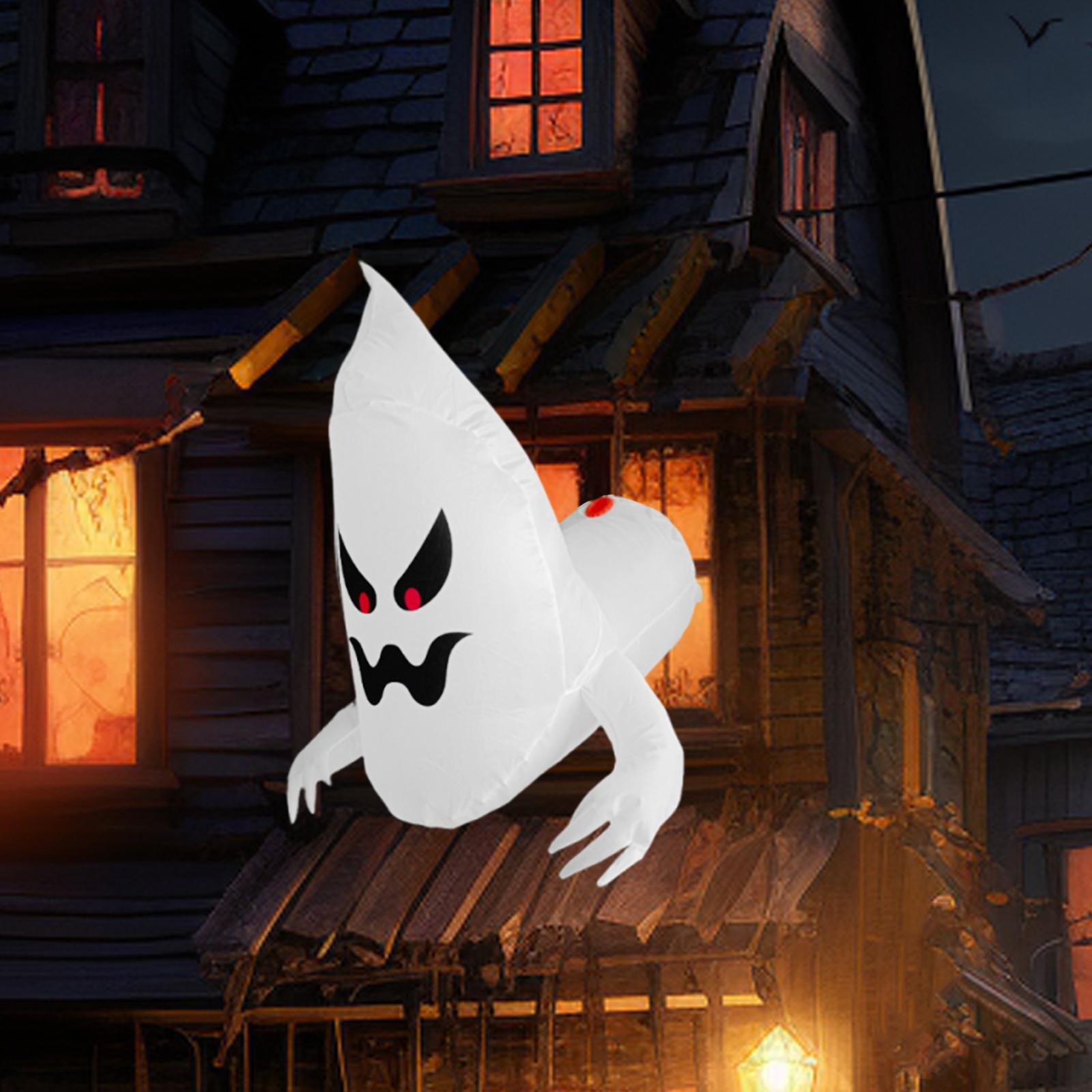 

Halloween Inflatable Outdoor Decorations Spooky Scary Novelty Seasonal Decor with Light for Garden Balcony Lawn Outdoor Holiday