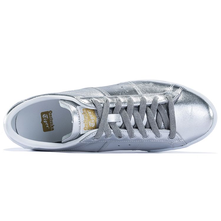 ONITSUKA TIGER Lawnship Comfortable Casual Durable Low-Top Sneakers Unisex Sneakers Silver D7N4L-9393