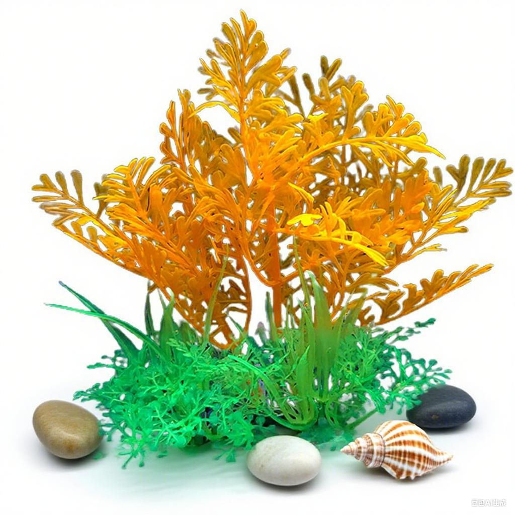 Fish Tank Landscaping Ornaments, Plastic Simulation Aquatic Plants, Artificial Seagrass, Cross-border Aquarium Decoration Plants, Aquatic Products.