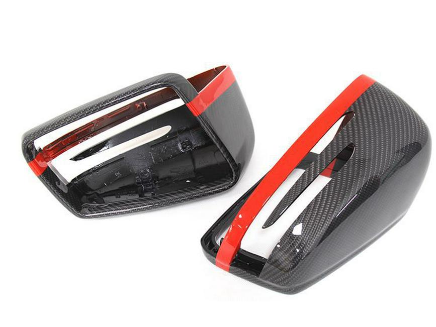 Mercedes-Benz A-Class To S-Class Carbon Fiber Rearview Mirror Shell Cover