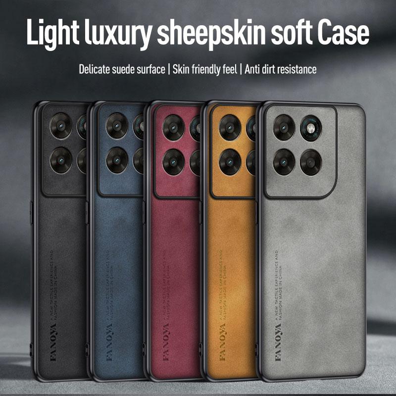 Luxury Busienss Sheepskin Case For Motorola Moto G77 G67 G57 G17 G86 G56 G85/55/15/05 Edge 70 Ultra Fusion Shockproof Slim Cover