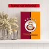 Galatasaray Personalized Name Round Diamond Painting Kit Diamond Embroidery Painting Rhinestones Mosaic Frameless Handwork Decoration Arts