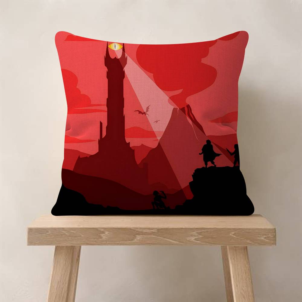 Movie Lord Of The Rings Soft Pillow Gifts Home Office Furnishings Bedroom Sofa Car Cushion Cover Case 45x45cm