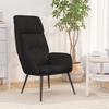Day and Night - Day and Night Black Suede Faux Leather Relaxation Chair
