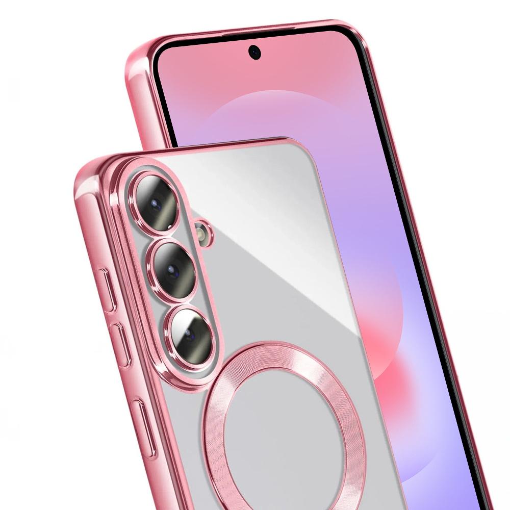 Case for Samsung Galaxy A37 5G, Electro MagSafe, Pink