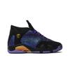 Air 14 Retro Grade School 'Doernbecher' 2019 (Unisex) Black / Court Purple / Multi-Color / White Vintage Basketball Shoes CV2470 001