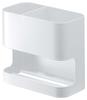 Yamazaki Hair Dryer & Hair Iron Holder, White, Approx. W16 X D8.5 X H14cm, Beautes Hair Dryer HolderHair Iron Storage, 7593