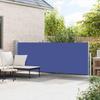 Retractable Side Awning 140*500 Cm Blue