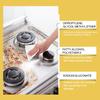 237ml Jaysuing Kitchen Heavy Duty Cleaner Multi-Purpose Cleaning Spray for Grease Stove Range Hood Removes Burnt-On Oil Stainless Steel Safe