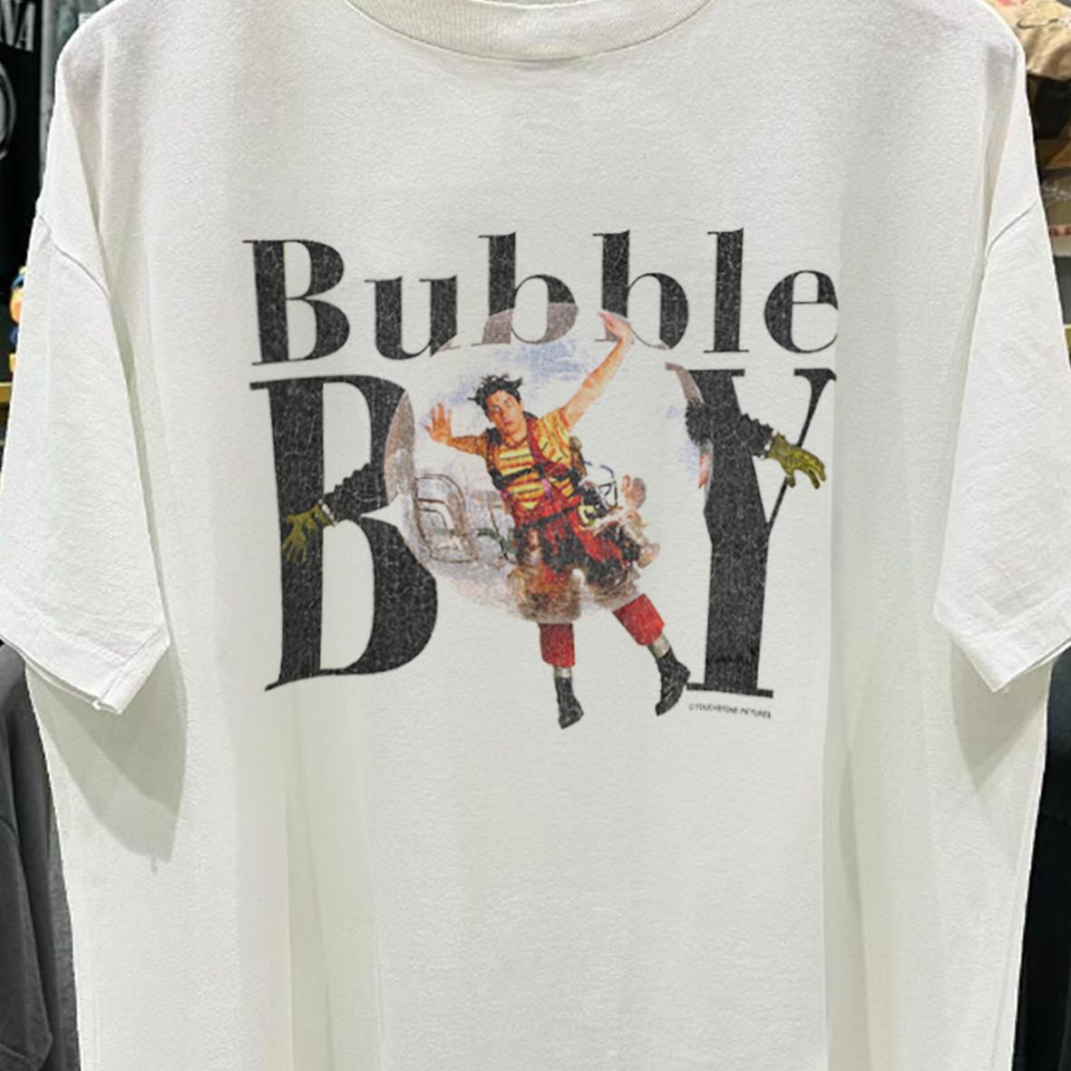 2001 Lifes An Adventure Dont Blow It Bubble Boy Promo T-Shirt White XXL M