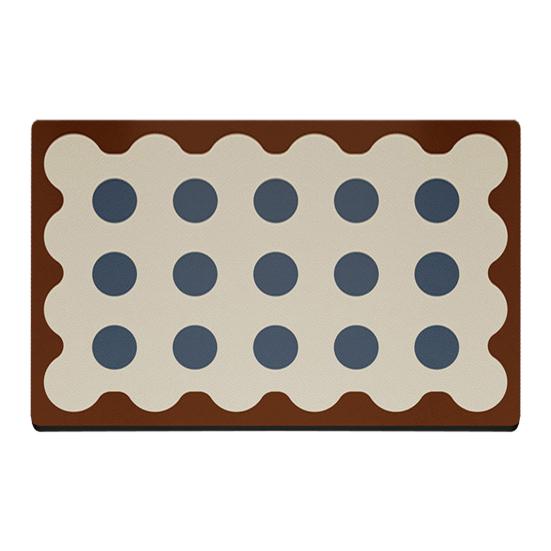 Coffee Machine Mat Absorbent Diatomite Drying Pad Anti-Slip Bottom Quick-Drying Dish Mat Kitchen Countertop Protector