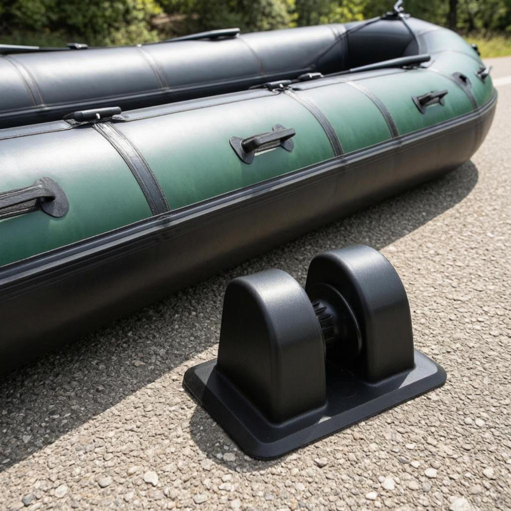 Boat Anchor Rope Guide Smooth Rolling Inflatable Roller Shielded with