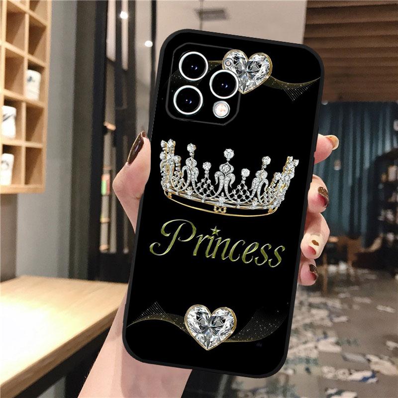 Queen King Phone Case For Iphone 17 Pro Max Air 16 15 14 13 Pro Max 15 16 Pro 15Plus Shell