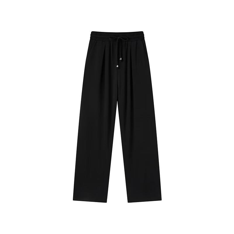PEACEBIRD Women's Loose Knit Wide-Leg Casual Pants