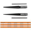 High Strength Alloys Steel Taper Reamer Round/Hex Shank Enhances Grip for Precisions Drilling Metal Woodworking Tool