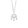 Full Diamond Safety Lock Necklace Female Guochao New Chinese Niche Personality Versatile Bell Necklace Gift Female Quality
