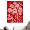Bead Art 30x40cm Flower Relief Paint Set DIY Painting Kits for Adults for Students Teen Women Men Girls Boys Beginner Bedroom