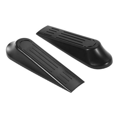 5 Pcs Portable Safety Door Stopper Windproof Non-Slip Door Holder Black Anti Impact Door Block Bedroom