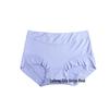 Damskie Bezszwowe Majtki Modalowe z Wysokim Stanem w Dużych Rozmiarach - Miękkie, Oddychające, Chłodzące Lodowy Jedwab