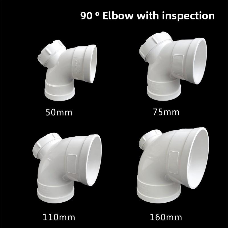 50/75mm T/Y Duct Connector Quick Ventilation Tube Joint Coupler 3 Ways Splitter Pvc Extractor Fittings