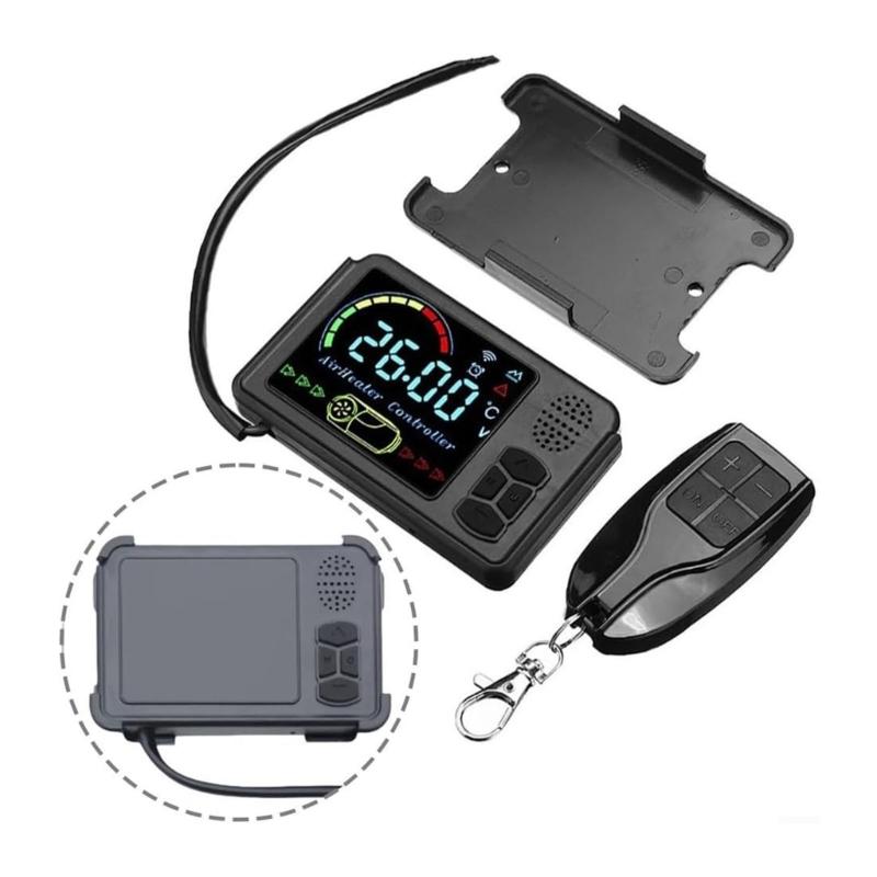 12V 24V Parking Heater Equipped with LCD Switches & Remote Control for 1-5KW Power in Trucks Campers