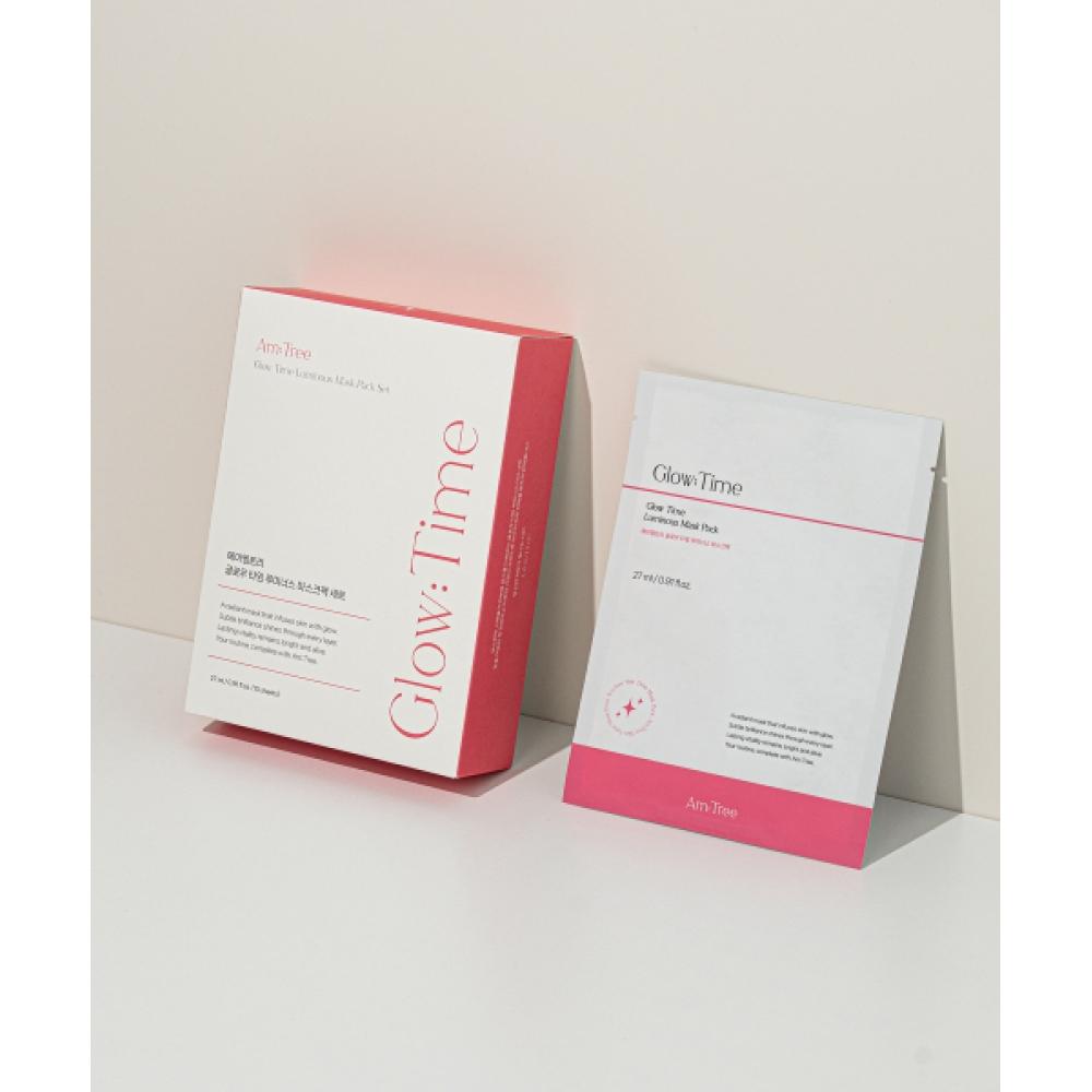 Amtree Highly Moisturizing Essence Balance Mask Attached Sheet 27ml 10 Sheets 4 Types  Moisture Calming Whitening Radiance 