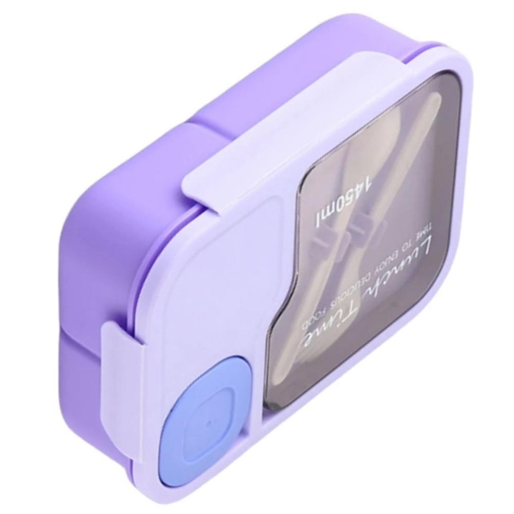 Portable Lunch Box 3 Grid Microwave Food Storage Container High Quality Snack Food Box for Kids