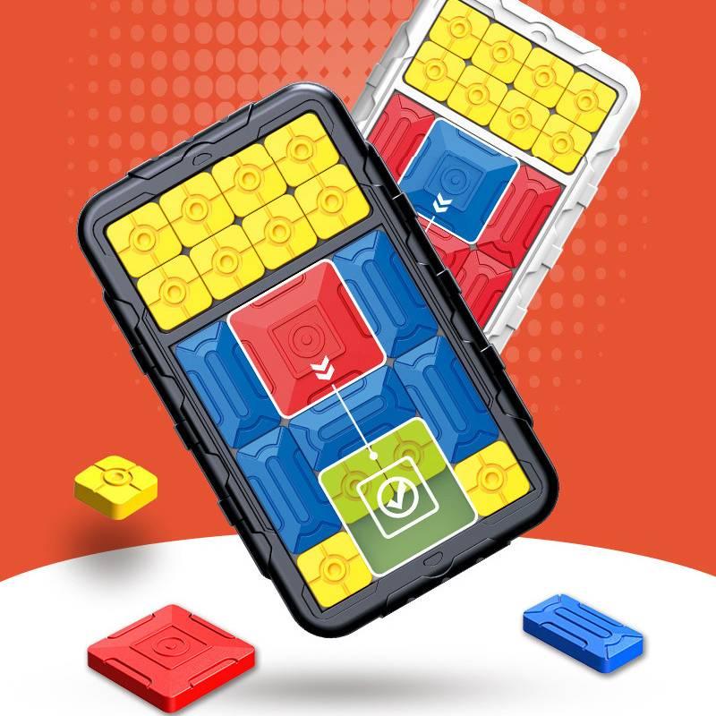 Huarong Road Sliding Puzzle Brain Teaser Toy For Kids