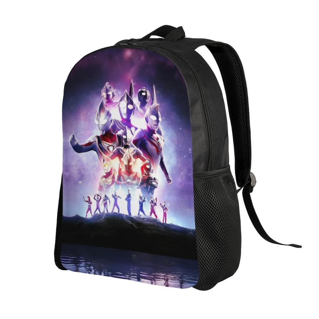 Ultramans Backpacks for Men Women Waterproof School College Anime Bag Print Bookbags