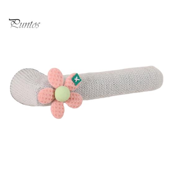 Soft Acrylic Handle Wraps Knitted Doorknob Covers, Thick Anti?Slip Furniture Feet Protector Sleeves, Door Decorative Leg Socks Cushion Pads,