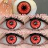 MillCreek Annual Contact Lenses Big Eyes Cosplay Contact Lenses 14.5 Mm  2 Pieces Per Pair Koi Series Full Pupil Mask Halloween Anime Eye Makeup