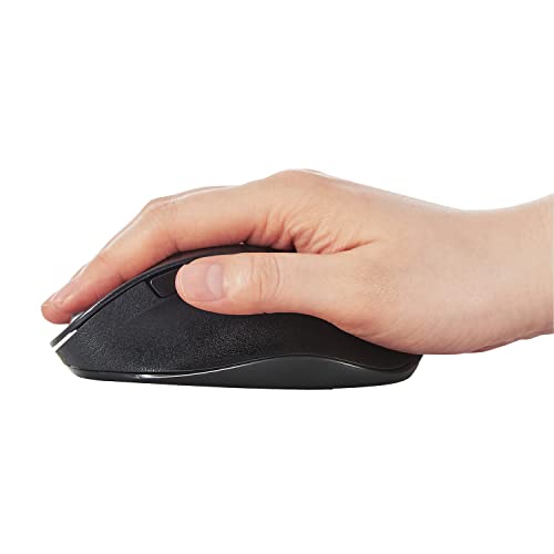 ELECOM Wireless Mouse Bluetooth EX-G, Comfortable Grip, Quiet Design, 5 Buttons, Large, Black, M-XGL15BBSBK