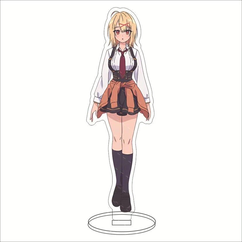 Anime Lügner Lügner LÜGNER·LÜGNER Figur Acryl Stand Modell Spielzeug Himeji Shirayuki Saionji Sarasa Schreibtisch Dekor Sammeln Fans Freund Geschenke