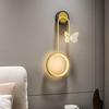 Nordic Black & Gold Butterfly Wall Lamp – Three Color Options for Home or Hotel.