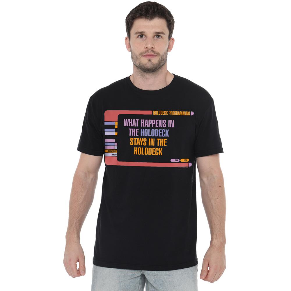 Star Trek Mens Holodeck Secrets T-Shirt