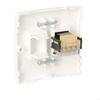 Single RJ11 telephone socket BMTF1.02/11 Basic module white