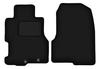 Front Mats Black For: Honda Civic VII 5 Doors (2001-1007)