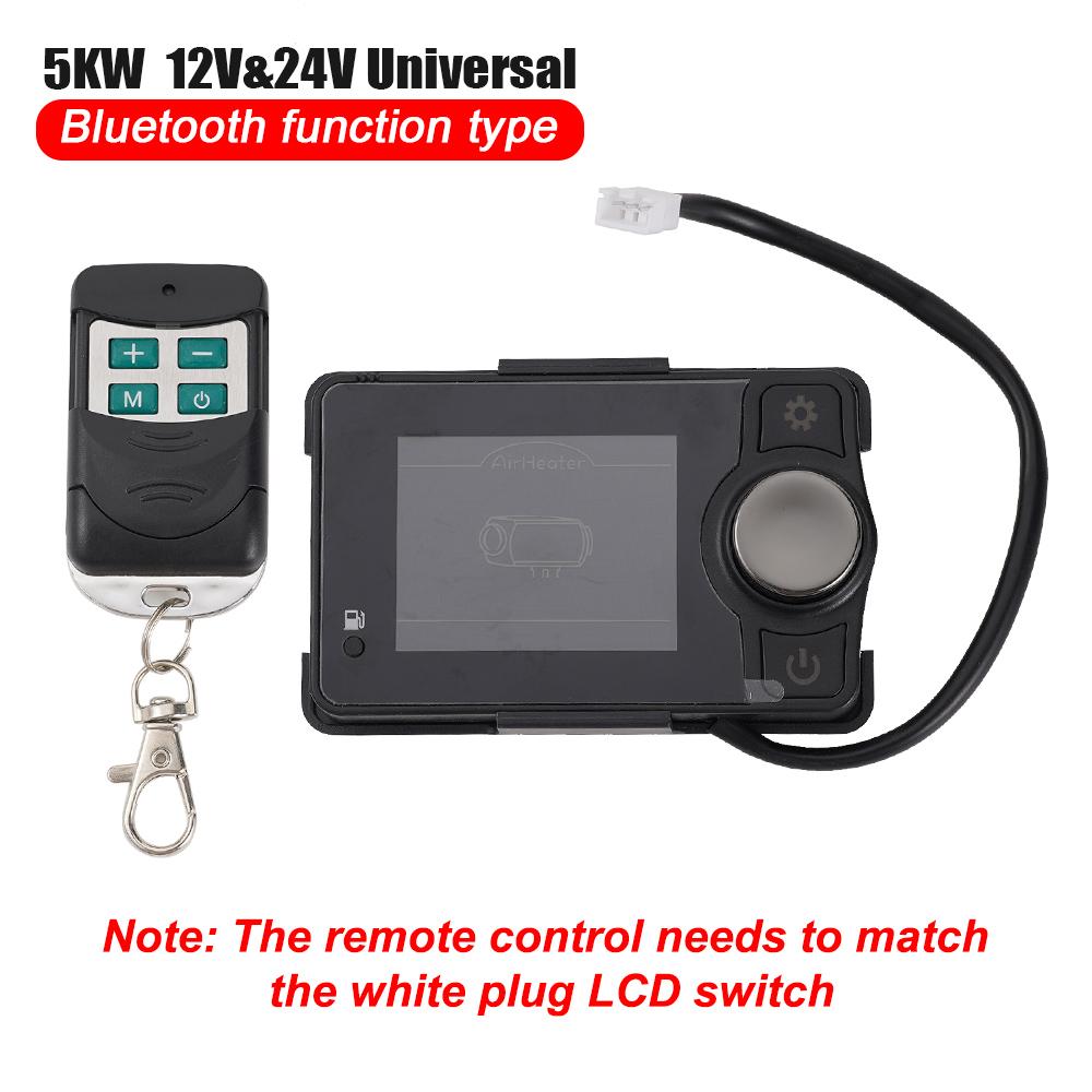 5KW Parking Heater Bluetooth Motherboard Switch Remote Control Wiring Harness Combination Suit Heater Accessories For Car Truck