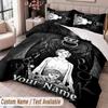 Custom Name Text 3Pcs Bedding Set The Babadook Duvet Cover And Two Pillowcases
