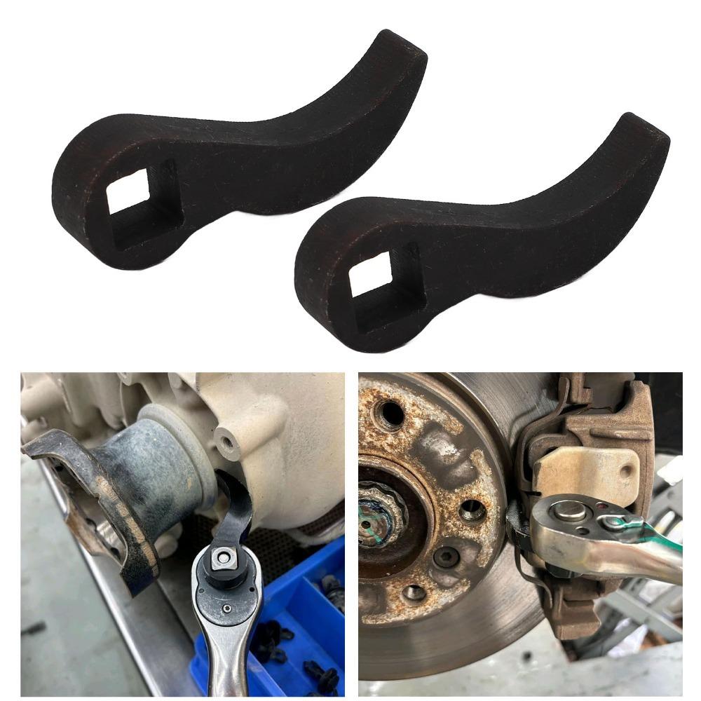 2pcs Strong Pry Bar Wrench Adaptor Head Adjustable Pry Bar Adapter Head Tool  Tight Spaces