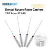 NICEDEN Dental Endodontic Drill Gates Glidden Peeso Reamers Rotary Paste Carriers 32mm/25mm Engine Use Stainless Steel Endo Files