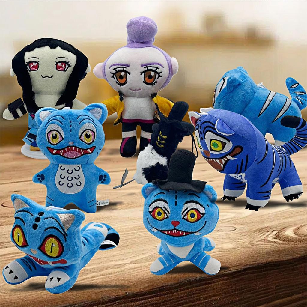 Cacciatori di Demoni Peluche Tigre Cacciatori di Demoni Accessori Kpop Giocattolo Peluche Tigre Bambola K Pop Merchandising Cacciatori di Demoni Regali di Compleanno per Bambini