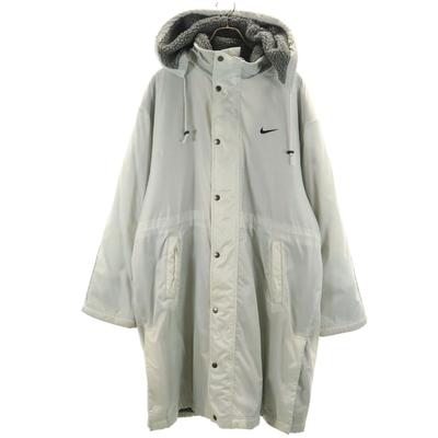 Bench Coat XL Gray Cotton Filling Men's Used