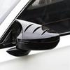 For Honda Civic 11th 2022 2023 2024 Car Sticker Rearview Side Mirror Cover Wing Cap Exterior Door Rear View Case Trim Carbon ABS