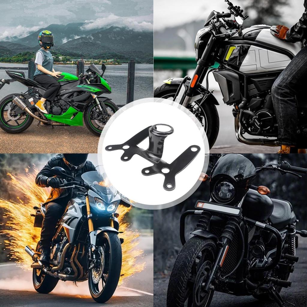 Motorcycle Speedometer Mount, Odometer Gauge Bracket - Motorcycle Double Instrument Bracket Stand, Double Meter
