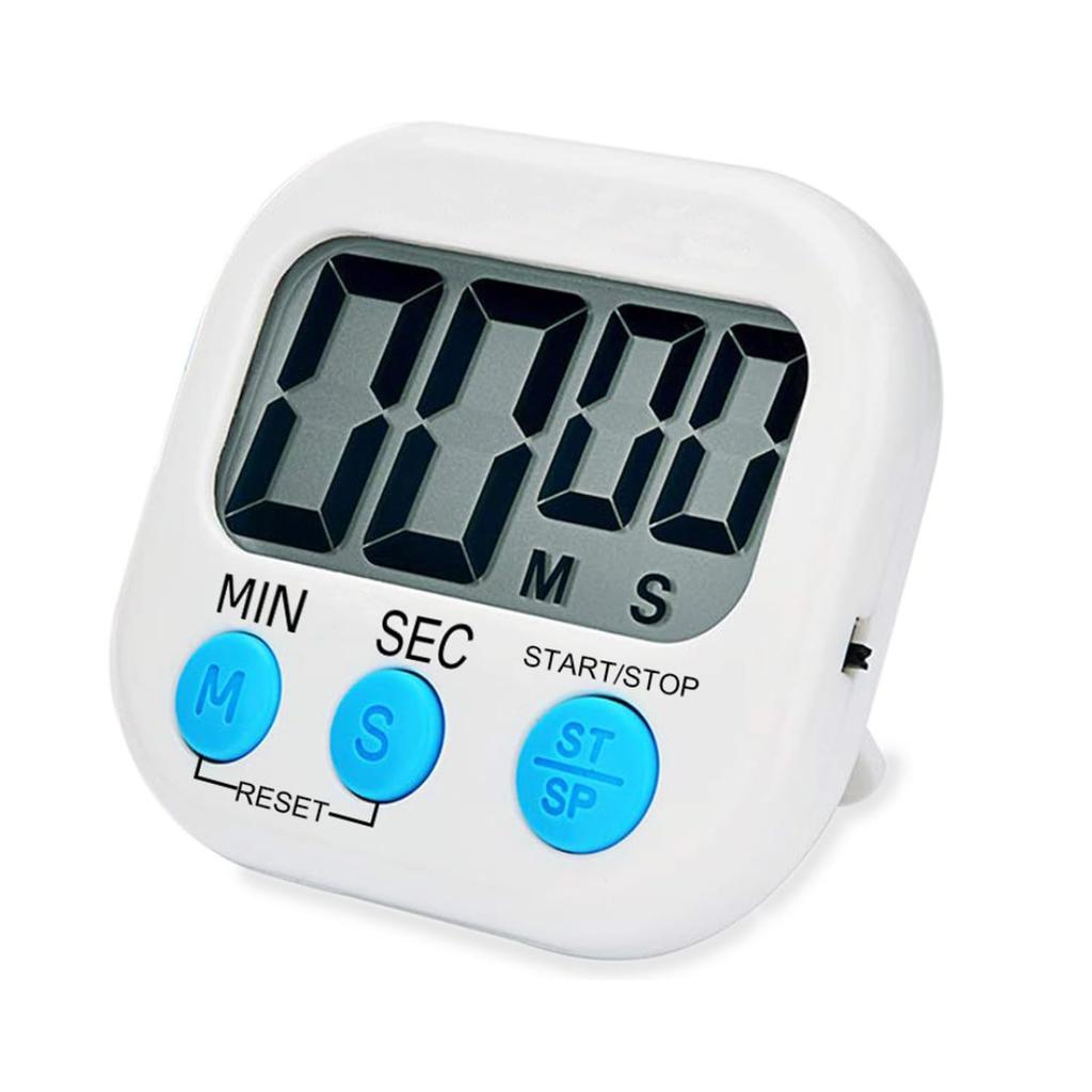 Kitchen Timer with Magnetic Large Countdown Function for Studying Closure, Stylish, Screen, Timer, Stopwatch,