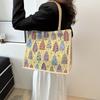 New Ins Japanese Canvas Bag Student Shoulder Bag Personalized Linen Handbag for Women Going Out Tote