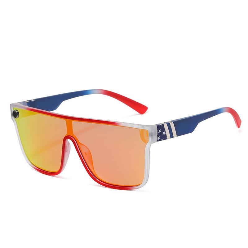 Sports Sunglasses, Personalized Trendy Internet Celebrity Glasses, Catwalk Hip-hop Sunglasses
